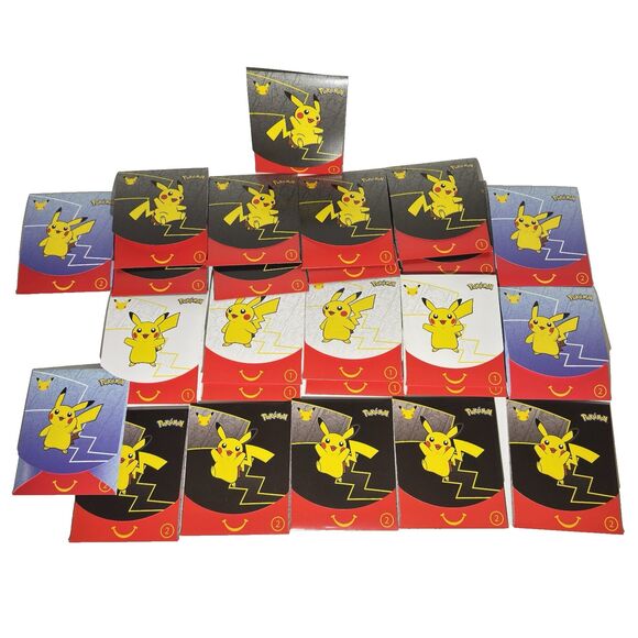 2021 Pokémon 25th Anniversary McDonald’s Promo Cards – 25 Sealed Packs - Picture 3 of 10